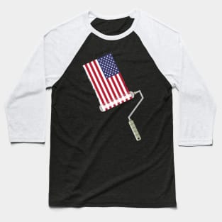 Paint Roller USA Baseball T-Shirt